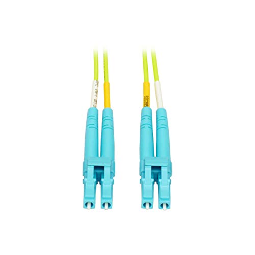 Tripp Lite LC to LC Multimode Duplex Fiber Optics Patch Cable, 100GB, 50/125, OM5, LC/Male, 25 Meter (N820-25M-OM5)
