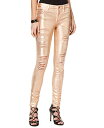 【中古】【未使用 未開封品】Guess, Women 039 s Sexy Curve Metallic Destroyed Jeans, Rose Copper, Size 26