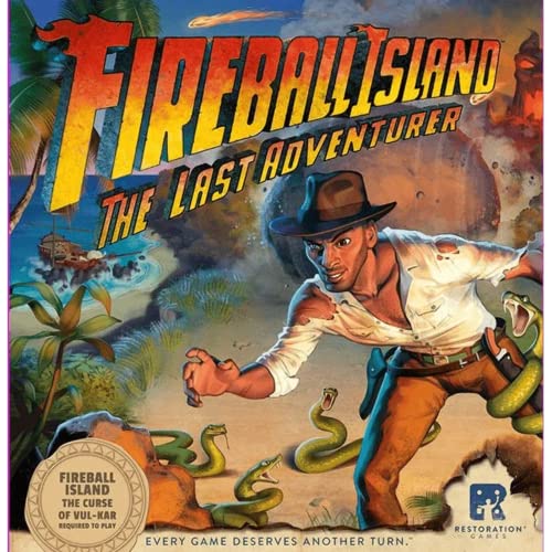 【中古】【未使用 未開封品】Restoration Games Fireball Island: Last Adventurer Expansion
