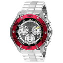 【中古】【未使用・未開封品】Invicta Men's 26568 Reserve Quartz Chronograph Silver, Grey Dial Watch
