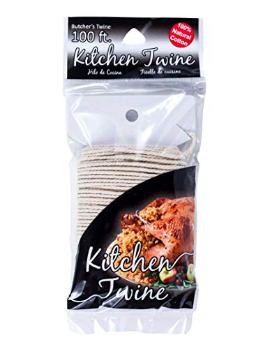 Jacent Butcherのキッチン紐、100フィート。 1-Pack ベージュ
