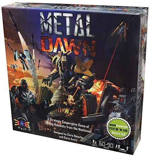 【中古】【未使用・未開封品】Everything Epic Metal Dawn:Kickstarter Tech War デラックスエディション