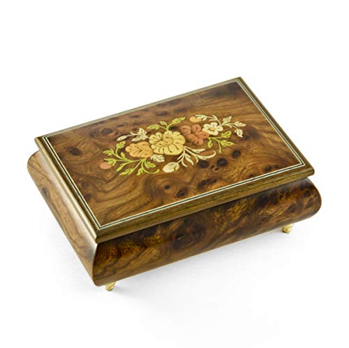 【中古】【未使用・未開封品】(カサブランカ) Casablanca木製象嵌オルゴールジュエリーボックス 無地 ..