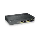 yÁzygpEJizZyxel 8-Port Gigabit Ethernet High Powered PoE+ 130W NebulaFlex Smart Managed Switch | 2X RJ-45/SFP Ports | 802.3at 802.3af | Metal | L