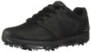 【中古】【未使用・未開封品】Skechers GO GOLF メンズ Pro 4 防水 ゴルフシューズ, ブラック, 24