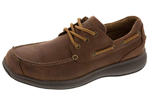 š̤ۡѡ̤ʡ[Florsheim] Men's Bayside 3 Eye Boat ST Shoe (10.5 D US, Brown)