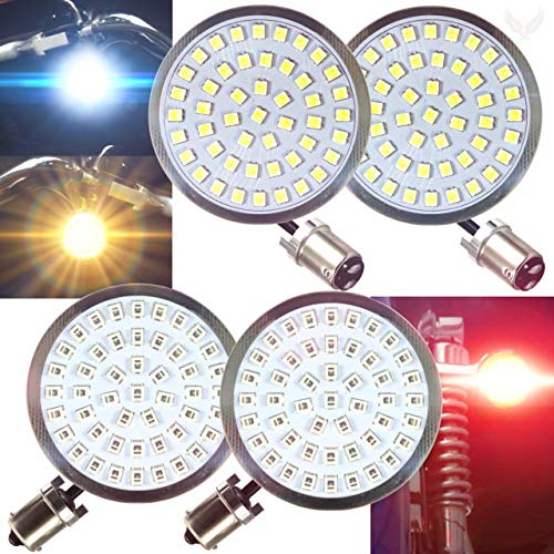【中古】【未使用・未開封品】Eagle Lights 2インチ LED 第2世代 ウィンカー ホワイト ランニングライト フロント (1157) リアレッド (1156) LED ウィンカーキット ハーレーダ 【中古】【未使用・未開封品】Eagle Lights 2インチ LED 第2世代 ウィンカー ホワイト ランニングライト フロント (1157) リアレッド (1156) LED ウィンカーキット ハーレーダ