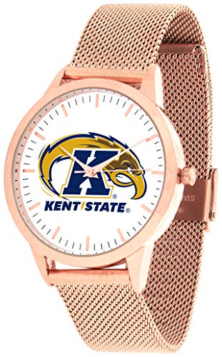 【中古】【未使用・未開封品】Kent State Golden Flashes メッシュステートメントウォッチ ローズバンド