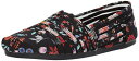 【中古】【未使用・未開封品】Skechers BOBS レディース ボブ プラッシュ-デイジーダーリングシアーパネルフローラルスリップオン バレエフラット、ブラ...