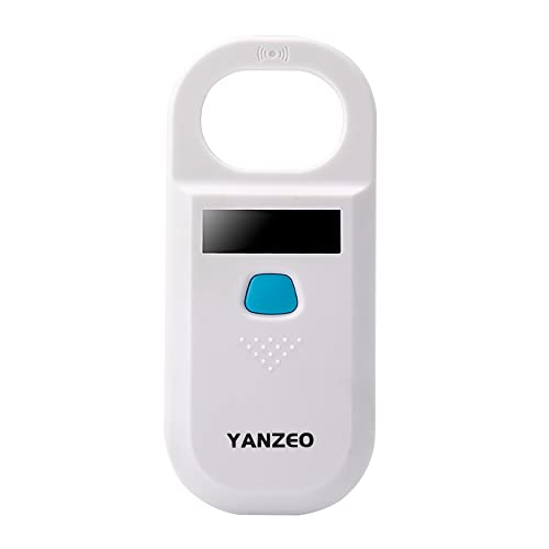 【中古】【未使用・未開封品】Yanzeo AR180 ペット用マイクロチップリーダー スキャナー RFID EMID アニマル ハンドヘルド リーダー 134.2kHz ペット ID スキャナー 充電式
