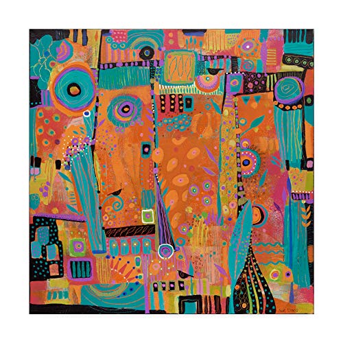【中古】【未使用・未開封品】トレードマーク ファインアート Happy Place Abstract Modern Sue Davis作、35.4x35.44cm 【中古】【未使用・未開封品】トレードマーク ファインアート Happy Place Abstract Modern Sue Davis作、35.4x35.44cm