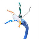 【中古】【未使用・未開封品】マイクロコネクタ500ftソリッドシールド(STP)CAT6Aバルクイーサネットケーブル - ブルー(TR4-570SHBL-500...