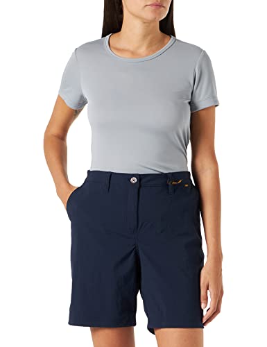 yÁzygpEJizJACK WOLFSKIN WOMENS DESERT SHORTS MIDNIGHT BLUE (EU38 UK10)