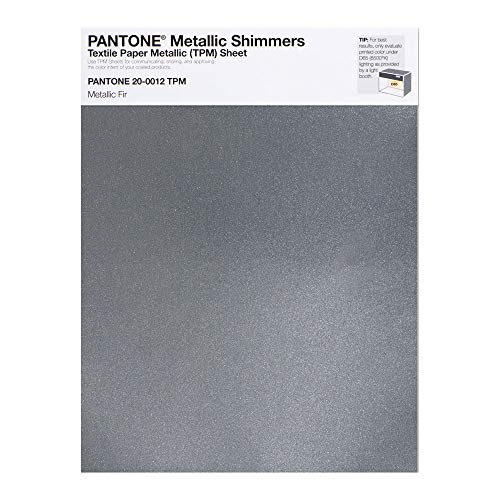 【中古】【未使用・未開封品】Pantone メタリックシマー TPM 8.5 x 11インチ シート 20-0012 メタリックファー