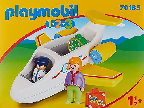 【中古】【未使用・未開封品】Playmobil - 1.2.3: Airplane with Passenger