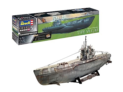 【中古】【未使用・未開封品】ドイツレベル 1/72 ドイツ海軍 潜水艦 Type VIIC/41 (プレミアムエディション) プラモデル 05163【メーカー名】【メーカー型番】【ブランド名】ドイツレベル(Revell) 船・潜水艦, おもちゃ_2column, プラモデル予約商品 【商品説明】ドイツレベル 1/72 ドイツ海軍 潜水艦 Type VIIC/41 (プレミアムエディション) プラモデル 05163【注意】こちらは輸入品となります。当店では初期不良に限り、商品到着から7日間は返品を 受付けております。こちらは当店海外ショップで一般の方から買取した未使用・未開封品です。買取した為、中古扱いとしております。他モールとの併売品の為、完売の際はご連絡致しますのでご了承ください。ご注文からお届けまで1、ご注文⇒ご注文は24時間受け付けております。2、注文確認⇒ご注文後、当店から注文確認メールを送信します。3、当店海外倉庫から当店日本倉庫を経由しお届けしますので10〜30営業日程度でのお届けとなります。4、入金確認⇒前払い決済をご選択の場合、ご入金確認後、配送手配を致します。5、出荷⇒配送準備が整い次第、出荷致します。配送業者、追跡番号等の詳細をメール送信致します。6、到着⇒出荷後、1〜3日後に商品が到着します。　※離島、北海道、九州、沖縄は遅れる場合がございます。予めご了承下さい。お電話でのお問合せは少人数で運営の為受け付けておりませんので、メールにてお問合せお願い致します。営業時間　月〜金　10:00〜17:00お客様都合によるご注文後のキャンセル・返品はお受けしておりませんのでご了承下さい。