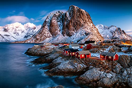 š̤ۡѡ̤ʡHamnoy, Lofoten 3000 Teile Puzzle