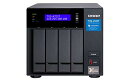 【中古】【未使用・未開封品】QNAP(キューナップ) TVS-472XT 10GbE、Thunderbolt 3、M.2 PCIe NVMe SSDスロット対応 4ベイ Intel NASサーバー。