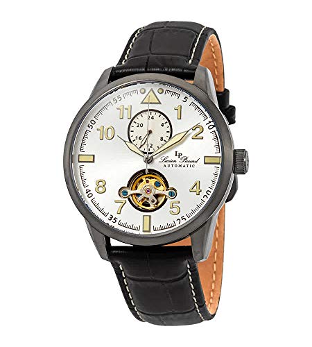 【中古】【未使用・未開封品】Lucien Piccard Lodestar Auto GMT 自動巻きメンズ腕時計 LP-28008A-GM-02S