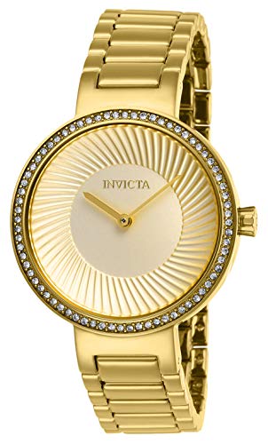 š̤ۡѡ̤ʡInvicta Women's 27001 Specialty Quartz 2 Hand Gold Dial Watch