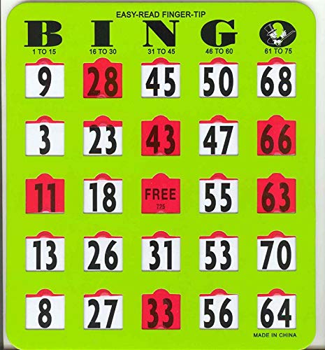 【中古】【未使用・未開封品】Sea Bay Game Company E-Z Read スーパーサイズ シャッタービンゴカード