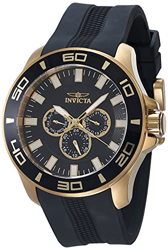 【中古】【未使用・未開封品】Invicta Men's 28001 Pro Diver Quartz Chronograph Black Dial Watch