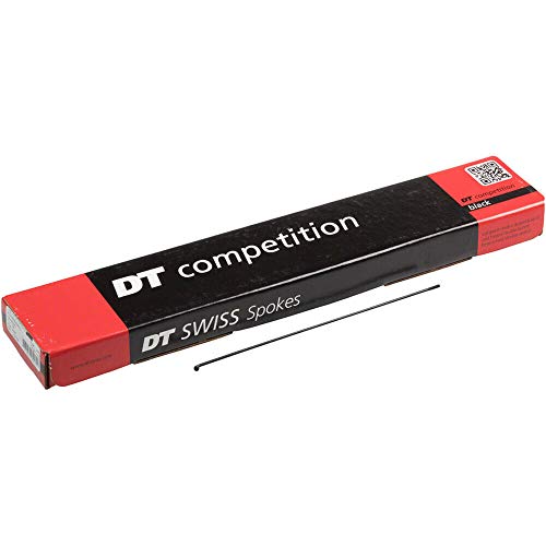 【中古】【未使用・未開封品】DT Swiss Competition Spoke:2.0/1.8/2.0mm、291mm、J-Bend、ブラック、100個入りボックス。