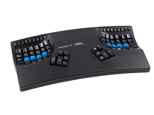 【中古】【未使用 未開封品】Kinesis Advantage2 Quiet LF Ergonomic Keyboard (KB600LFQ)