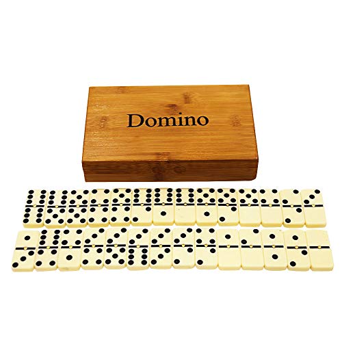 š̤ۡѡ̤ʡTRLYC Black Point Double 6 Mexican Train 28Pcs Dominoes ...