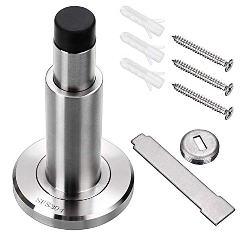 【中古】【未使用・未開封品】Sumnacon ステンレススチール 調節可能なドアストッパー ? 頑丈なドアス..