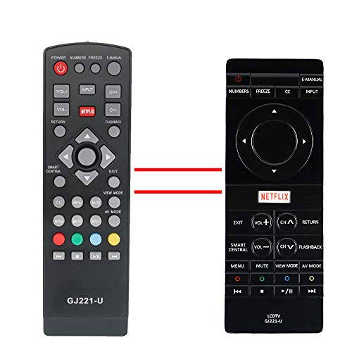 Air Conditioners - 【中古】【未使用・未開封品】ECONTROLLY GJ221-U 交換用リモコン Sharp 4K TV LC-43UB30U LC43UB30U LC-50UB30U LC50UB30U LC-55UB30U LC55UB30U LC-65UB30U LC65UB30U LCD T
