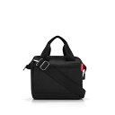 【中古】【未使用・未開封品】reisenthel Allrounder クロスハンドバッグ クロスボディキャリーオール, ブラック, 24 centimeters(4)