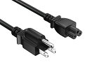 【中古】【未使用・未開封品】Cable Leader 18 AWG 3プロング ノートブック AC電源コード (IEC320 C5 - NEMA 5-15P) ...