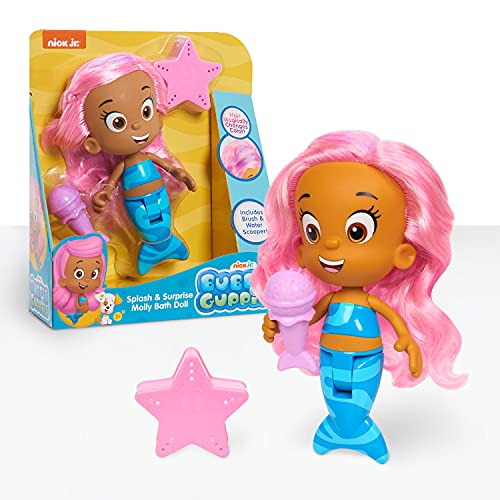 【中古】【未使用・未開封品】Just Play Bubble Guppies Splash and Surprise Molly Bath Doll