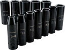 【中古】【未使用・未開封品】CRAFTSMAN Deep Impact Socket Set, SAE, 1/2-Inch, 12 Pieces (CMMT15886)(4)