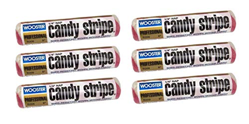 【中古】【未使用・未開封品】Wooster キャンディーストライプ プロフェッショナルローラーカバー 1/4インチ昼寝 9インチ