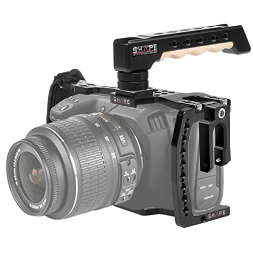ブラックマジックポケットシネマカメラ4K用トップハンドル付きシェイプ ケージ