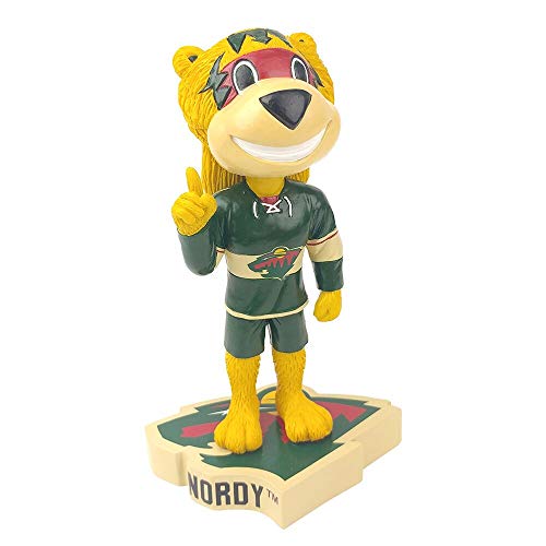 KOLLECTICO Minnesota Wild NORDY Mascot BOBBLEHEAD