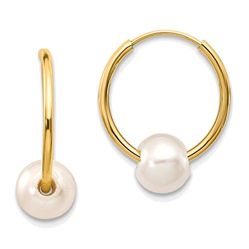 š̤ۡѡ̤ʡ14k 5-6mm ۥ磻ȥߥ饦 øܿ ɥ쥹աץԥ 14K 