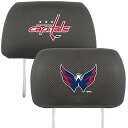 【中古】【未使用・未開封品】FANMATS NHL ワシントン キャピタルズ ヘッドレスト カバーヘッドレストカバー チームカラー ワンサイズ(4)