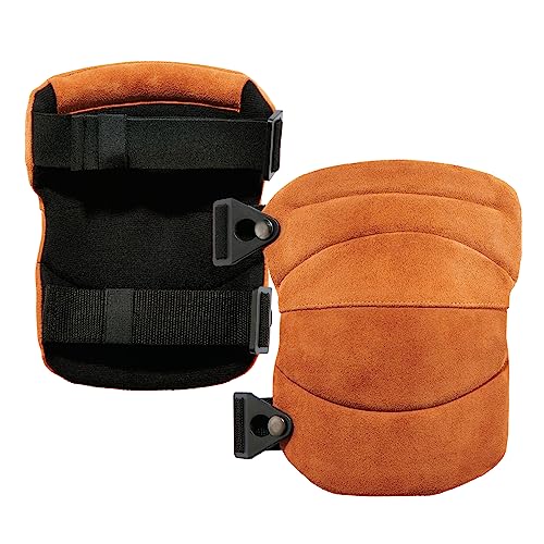 Leather Knee Pads, Heavy Duty, Ergodyne ProFlex 230 141［並行輸入］