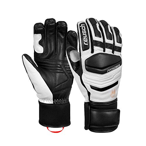 【中古】【未使用・未開封品】Reusch Snowsports Master Pro Ski Glove, White, Adult Large