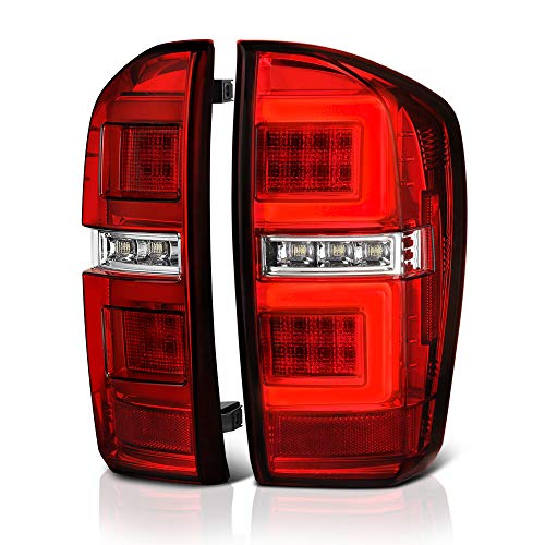 【中古】【未使用・未開封品】VIPMOTOZ LEDテールライト 2016-2019年式 トヨタ タコマ用 Driver & Passenger Side AZN-SOT-TT16-LED-RC