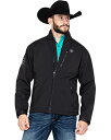 【中古】【未使用・未開封品】ARIAT メンズ ビッグ&トール ロゴ 2.0 ソフトシェルジャケット US サイズ: Large Tall カラー: ブラック