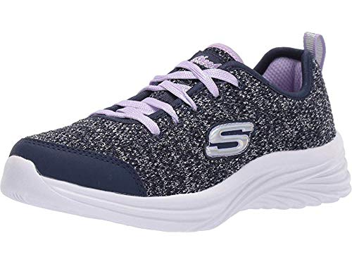 yÁzygpEJizSkechers Kids Girl's Dreamy Dancer (Little Kid/Big Kid) Navy/Lavender 12.5 M US Little Kid