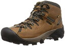 【中古】【未使用・未開封品】KEEN (キーン) メンズ ターギー 2 ミッドハイト 防水 ハイキングブーツ, ブリンドル/ダークオリーブ, 17
