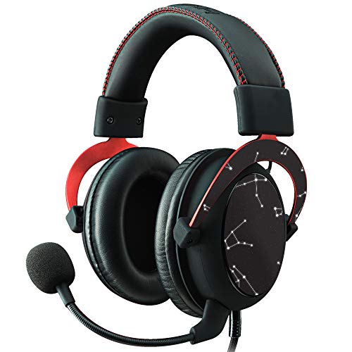 【中古】【未使用・未開封品】MightySkins スキン Kingston HyperX Cloud II ゲーム用ヘッドセットと互換性あり ? 星座 | 保護性、耐久性、ユニークなビニールデカールラップ