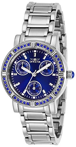 【中古】【未使用・未開封品】Invicta Women's Angel Steel Bracelet & Case Quartz Blue Dial Analog Watch 29114