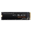 【中古】【未使用・未開封品】WD 内蔵 SSD M.2 2280 / WD BLACK SN750 NVMe 500GB / ゲーム ゲームPC カスタムPC向...