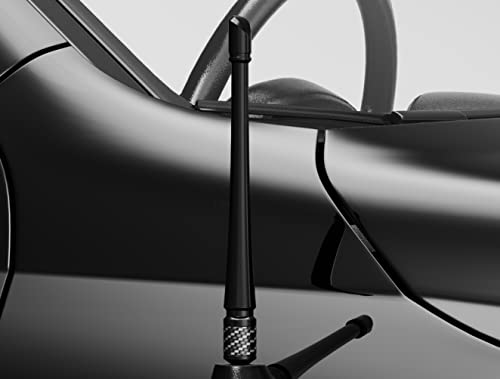 【中古】【未使用・未開封品】Rydonairアンテナ ダッジラム1500用 7" ブラック RD-D7